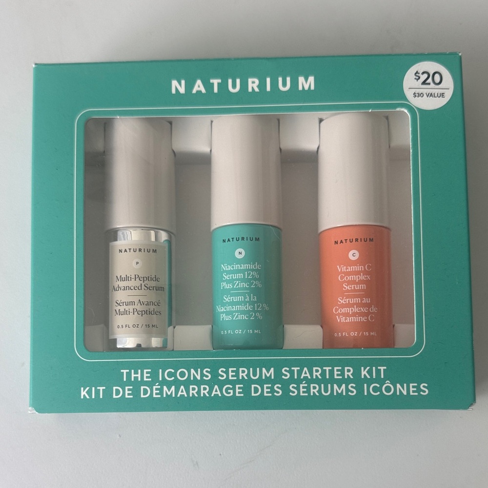 Naturium Serum Trio Set - Silver, Green, and Orange